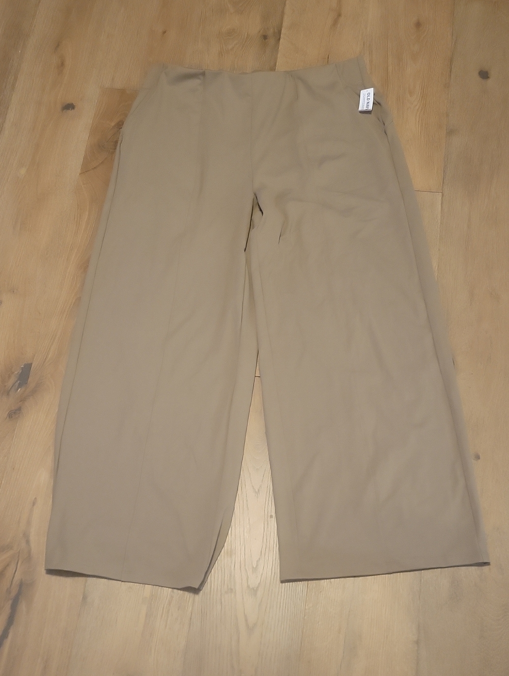 NWT Old Navy Beige Wide-Leg Womens Pants Plus 2X